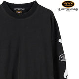 MASTERMIND WORLD x VANSON BOXY FIT DAMEGED CREWNECK SWEATSHIRT