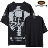 MASTERMIND WORLD x VANSON REGULAR FIT DAMEGED THERMAL S/S TEE
