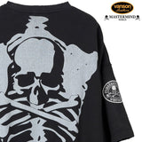 MASTERMIND WORLD x VANSON BOXY FIT DAMEGED THERMAL S/S TEE