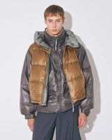 beautiful people x NANGA multilayering down vest blouson