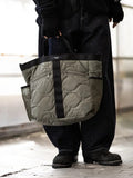 COMME des GARCONS HOMME x BRIEFING REVERSIBLE QUILTED NYLON TOTE BAG [ HR-K208-051 ]