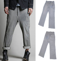 ADAMITE KNIT DENIM HICKORY PANTS cotwo