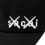 sacai x KAWS Melton Cap