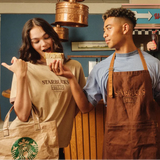 [ Pre-order ] STARBUCKS STAND by BEAMS Logo PVC Shopper Tote Bag S