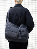 COMME des GARCONS HOMME NYLON TWILL 3-POCKET MOON BAG [ HR-K207-051 ]