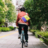 B JIRUSHI YOSHIDA x PORTER x HOBONICHI Multi PC Bag ( Neon Mix )