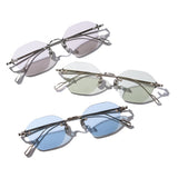 SOPHNET. BASIC LINE KANEKO OPTICAL TITANIUM RIMLESS SUNGLASSES HEXAGON [ SOPH-000101 ]