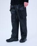 SOPHNET. 23A/W SUSTAINABLE LEATHER CARGO PANTS [ SOPH-232023 ]