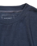 SOPHNET. 24S/S WASHABLE WOOL HEM RIBBED S/S TOP [ SOPH-240054 ]