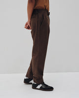 SOPHNET. 24A/W FLANNEL WOOL SHIRRING SLIM FIT SLACKS [ SOPH-242007 ]