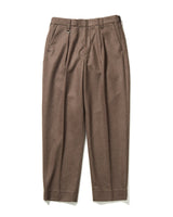 SOPHNET. 24A/W FLANNEL WOOL 1TUCK SLACKS [ SOPH-242008 ]