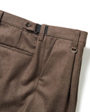 SOPHNET. 24A/W FLANNEL WOOL 1TUCK SLACKS [ SOPH-242008 ]