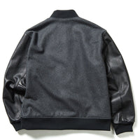 SOPHNET. 24A/W LEATHER SLEEVE VARSITY JACKET [ SOPH-242009 ]