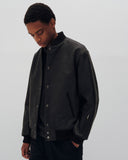 SOPHNET. 24A/W LEATHER SLEEVE VARSITY JACKET [ SOPH-242009 ]