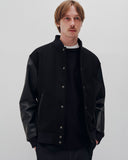 SOPHNET. 24A/W LEATHER SLEEVE VARSITY JACKET [ SOPH-242009 ]