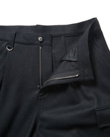 SOPHNET. 24A/W HARD MELTON 1TUCK TAPERED CARGO PANTS [ SOPH-242011 ]