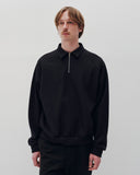 SOPHNET. 24A/W HARD MELTON HALF ZIP L/S POLO [ SOPH-242012 ]