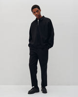 SOPHNET. 24A/W HARD MELTON HALF ZIP L/S POLO [ SOPH-242012 ]