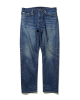 SOPHNET. 24A/W DAMAGED STRETCH DENIM TAPERED PANTS [ SOPH-242022 ]