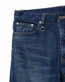 SOPHNET. 24A/W DAMAGED STRETCH DENIM TAPERED PANTS [ SOPH-242022 ]