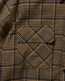 SOPHNET. 24A/W TWEED COTTON CHECK CPO SHIRT [ SOPH-242023 ]