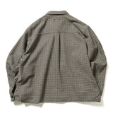 SOPHNET. 24A/W TWEED COTTON CHECK CPO SHIRT [ SOPH-242023 ]