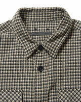 SOPHNET. 24A/W TWEED COTTON CHECK CPO SHIRT [ SOPH-242023 ]