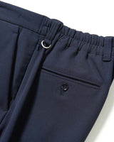 SOPHNET. 24A/W MONALUCE SHIRRING SLIM FIT SLACKS [ SOPH-242026 ]