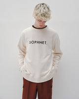 SOPHNET. 24A/W SOPHNET. LOGO CREWNECK SWEAT [ SOPH-242056 ]