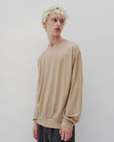 SOPHNET. 24A/W WASHABLE WOOL HEM RIBBED L/S TOP [ SOPH-242071 ]