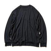 SOPHNET. 24A/W WASHABLE WOOL HEM RIBBED L/S TOP [ SOPH-242071 ]