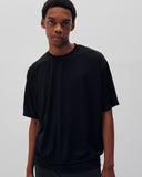 SOPHNET. 24A/W WASHABLE WOOL HEM RIBBED S/S TOP [ SOPH-242072 ]