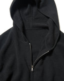 SOPHNET. 24A/W WOOL FLEECE ZIP UP HOODIE [ SOPH-242073 ]