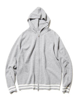 SOPHNET. 24A/W WOOL FLEECE ZIP UP HOODIE [ SOPH-242073 ]