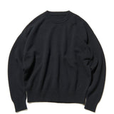 SOPHNET. 24A/W WOOL CASHMERE OVERSIZED CREWNECK KNIT [ SOPH-242076 ]