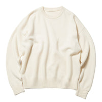 SOPHNET. 24A/W WOOL CASHMERE OVERSIZED CREWNECK KNIT [ SOPH-242076 ]