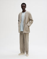 SOPHNET. 25S/S LINEN WOOL 1TUCK SLACKS [ SOPH-250022 ]