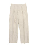 SOPHNET. 25S/S LINEN WOOL 1TUCK SLACKS [ SOPH-250022 ]