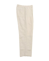 SOPHNET. 25S/S LINEN WOOL 1TUCK SLACKS [ SOPH-250022 ]