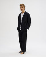 SOPHNET. 25S/S LINEN WOOL 1TUCK SLACKS [ SOPH-250022 ]