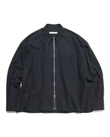 SOPHNET. 25S/S ORGANIC COTTON ZIP SHIRT [ SOPH-250030 ]