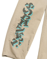 SOPHNET. 25S/S SIMON TAYLOR: LOGO CHINO PANTS [ SOPH-250075 ]