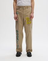 SOPHNET. 25S/S SIMON TAYLOR: LOGO CHINO PANTS [ SOPH-250075 ]