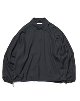 SOPHNET. 25A/W WASHABLE SUMMER WOOL POLO SHIRT [ SPNT-252012 ]