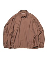 SOPHNET. 25A/W WASHABLE SUMMER WOOL POLO SHIRT [ SPNT-252012 ]