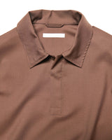 SOPHNET. 25A/W WASHABLE SUMMER WOOL POLO SHIRT [ SPNT-252012 ]