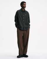 SOPHNET. 25A/W WASHABLE SUMMER WOOL TAPERED BOLD PANTS [ SPNT-252013 ]
