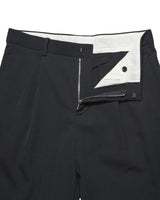 SOPHNET. 25A/W WASHER WOOL RELAX-FIT TUCK SLACKS [ SPNT-252026 ]