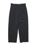 SOPHNET. 25A/W WASHER WOOL RELAX-FIT TUCK SLACKS [ SPNT-252026 ]