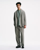 SOPHNET. 25A/W WASHER WOOL RELAX-FIT TUCK SLACKS [ SPNT-252026 ]